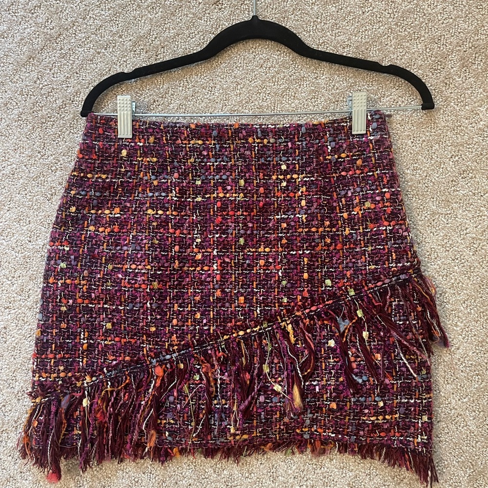 Zara tweed skirt